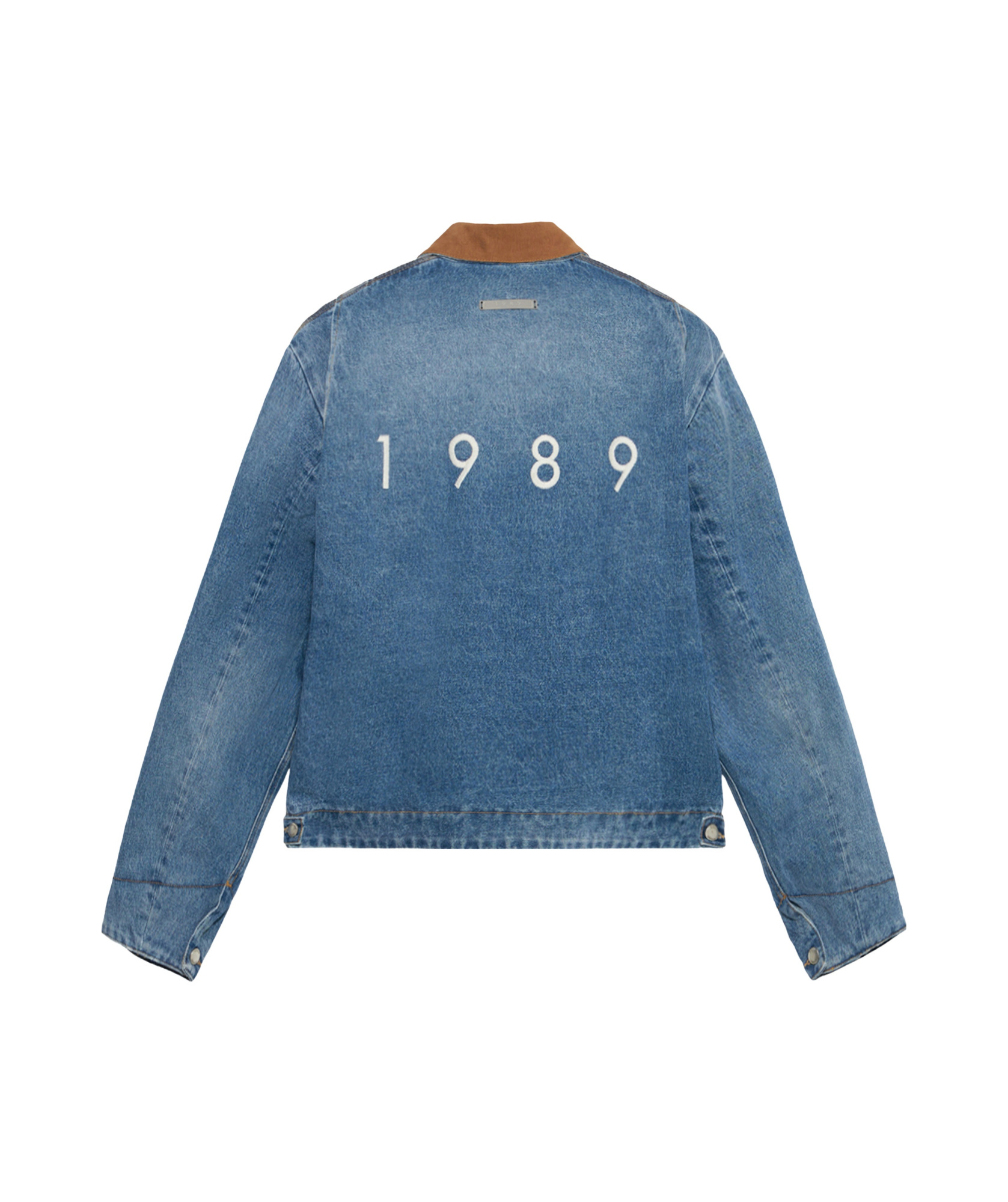1989 Studio 1989 Denim Worker Jacket In Blue