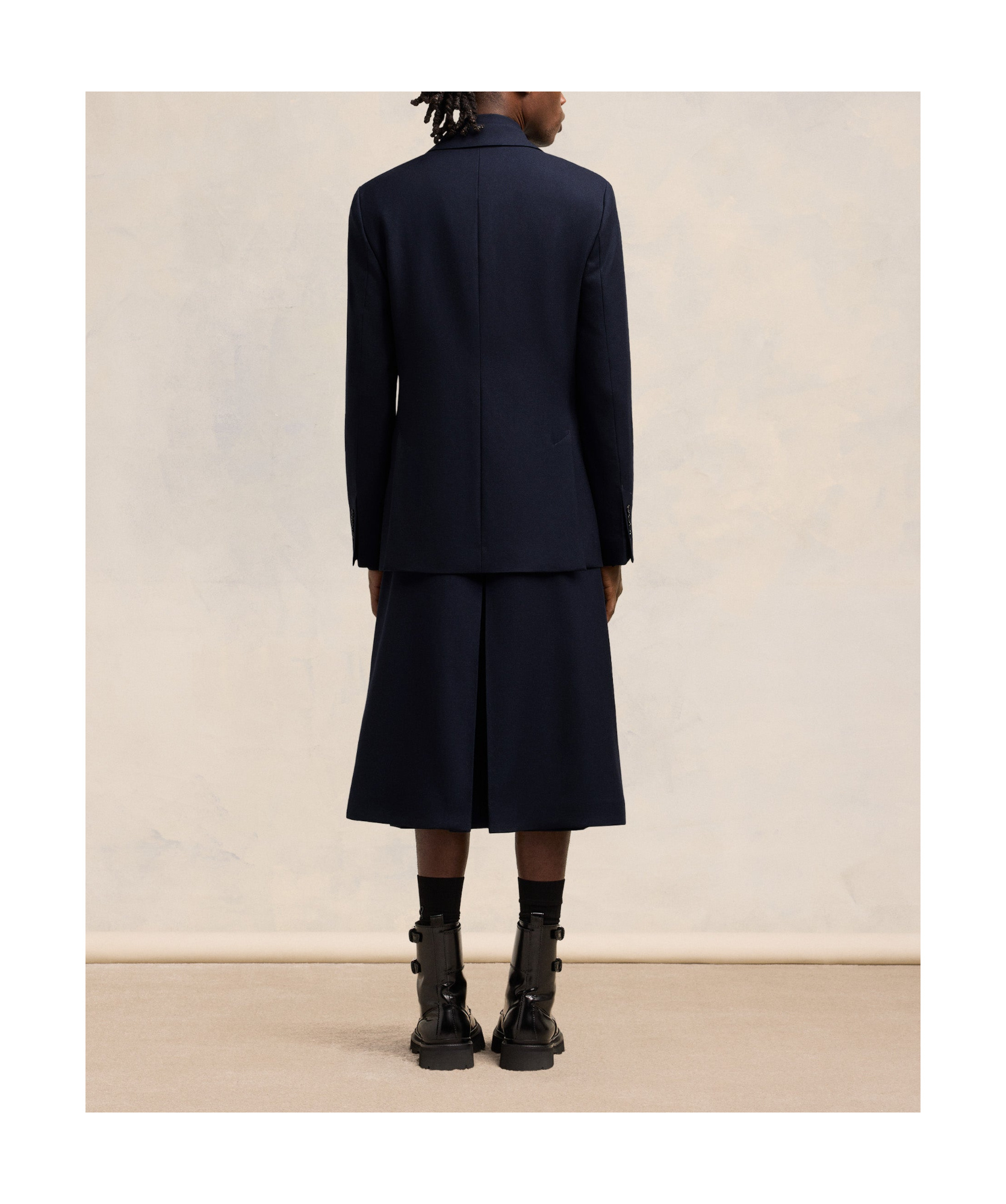 Ami Alexandre Mattiussi Ami Paris Two Buttons Jacket In Black