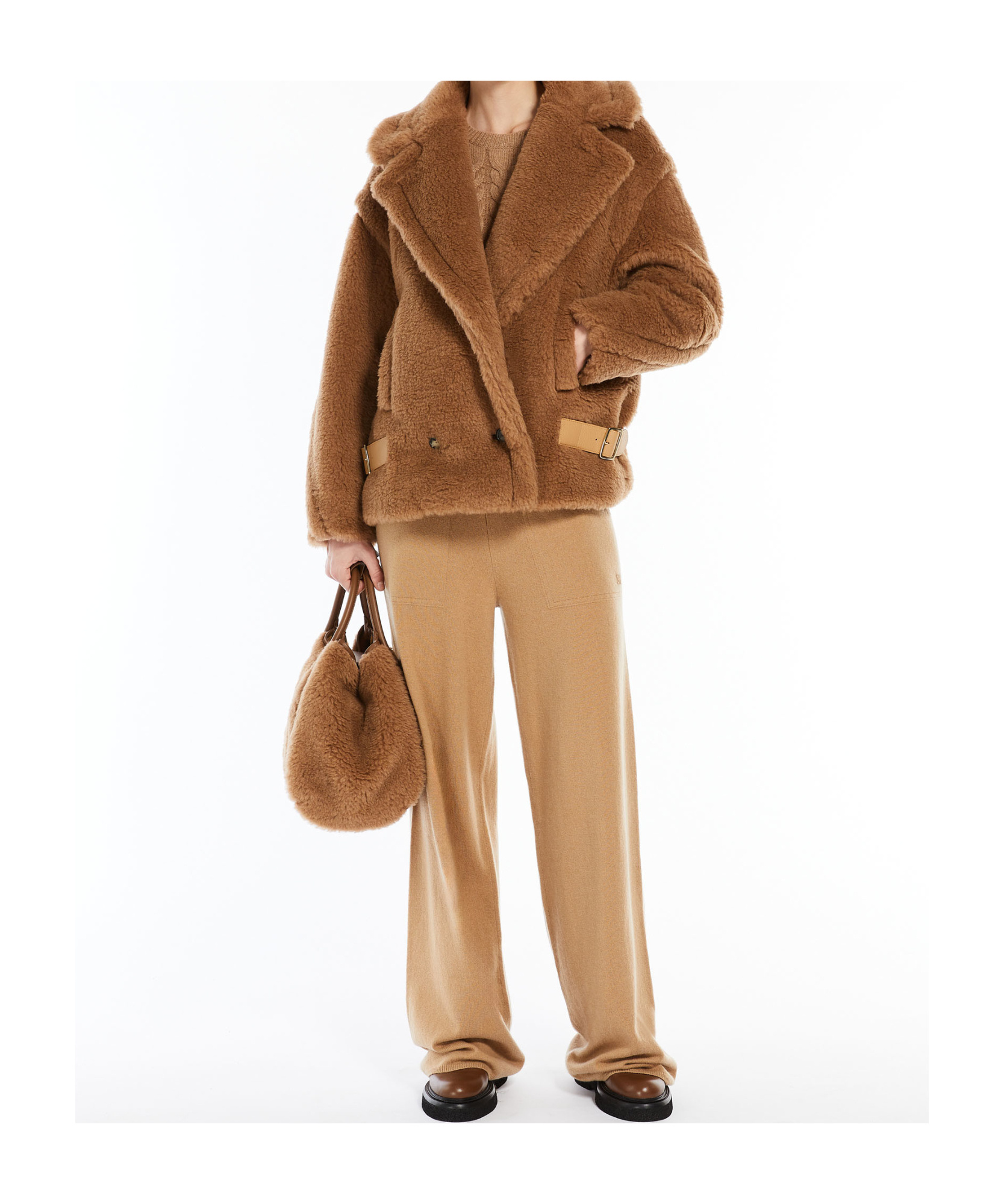 Max Mara Teddy Motorcycle Jacket
