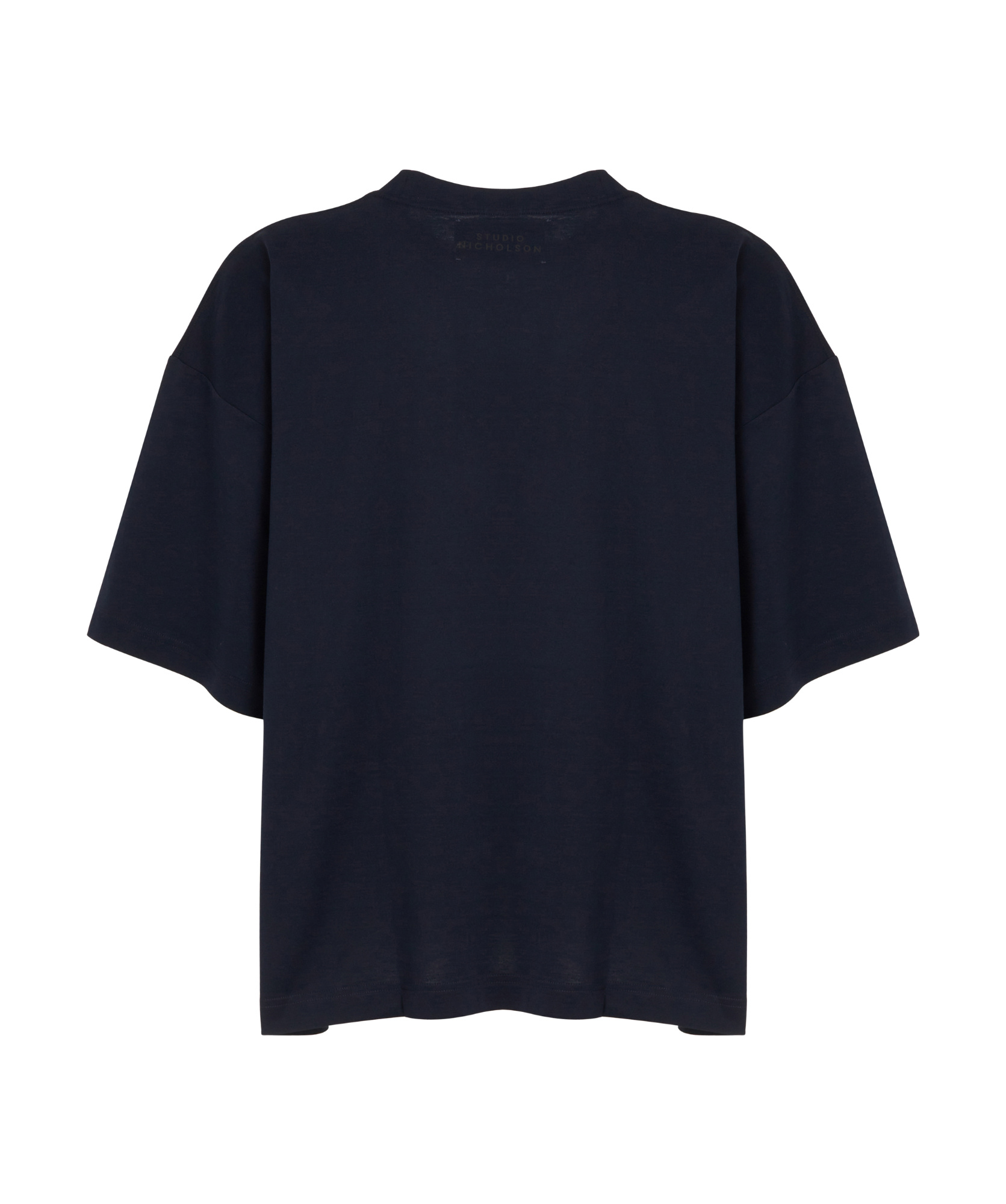 Studio Nicholson Short-sleeve Oversized T-shirt In Black