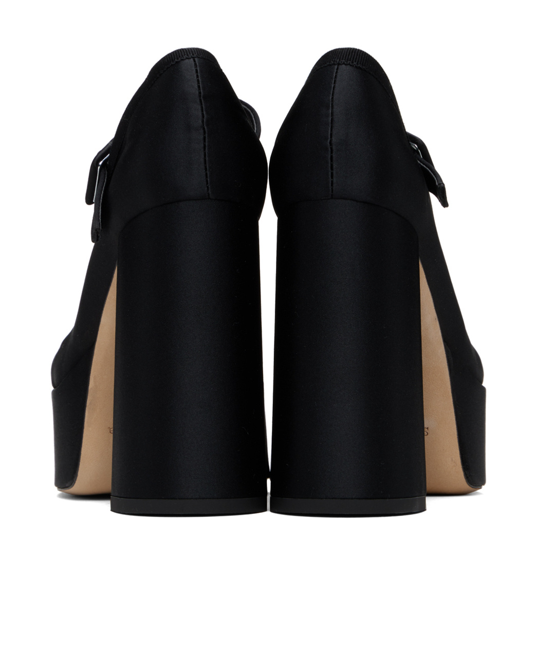 Simone Rocha Heart Toe Platform Pumps In Black