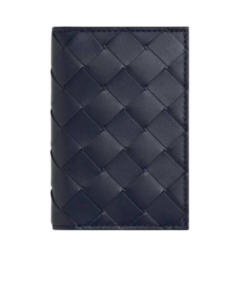 Bottega Veneta Leather Intrecciato Card Holder
