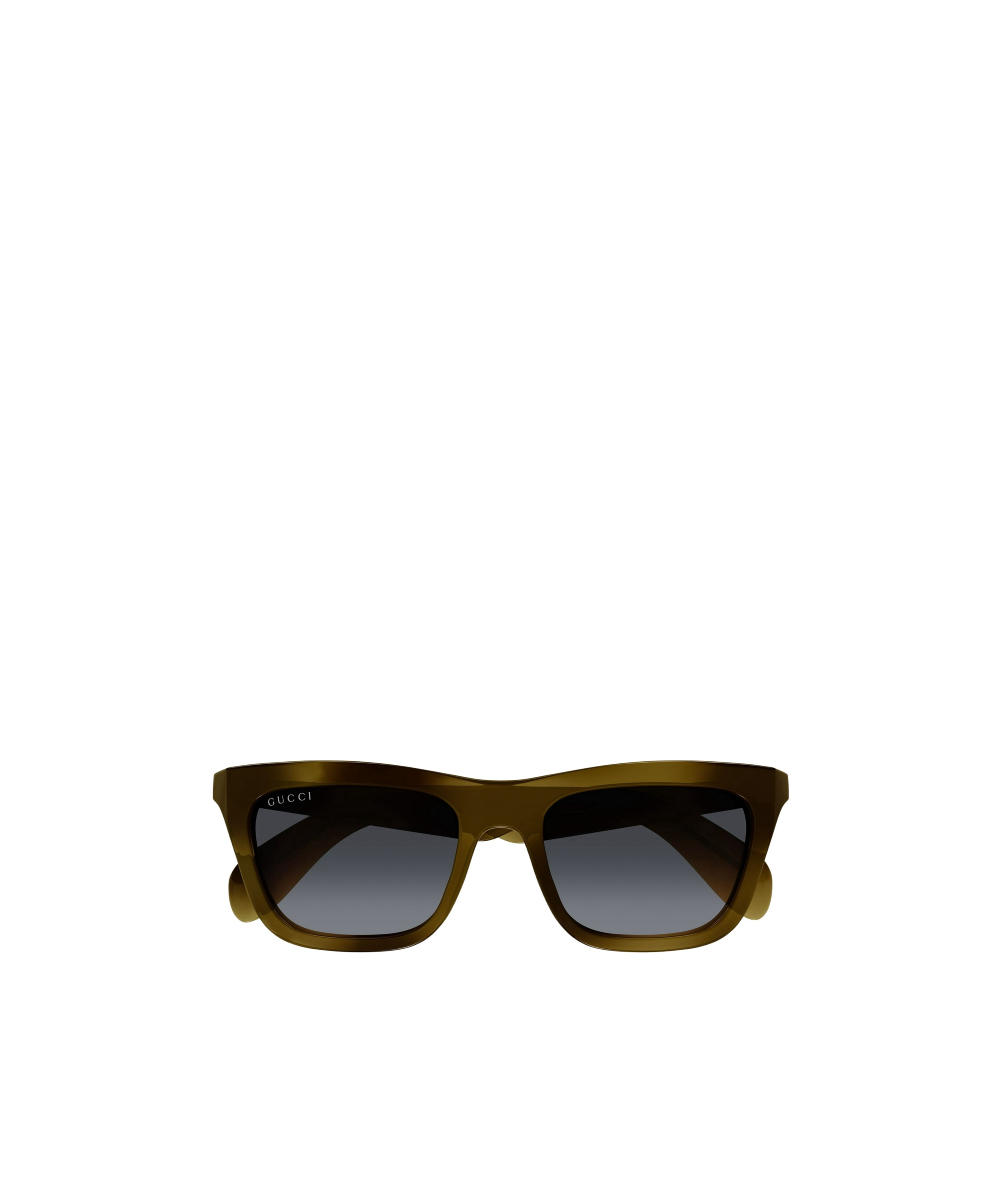 Gucci Eyewear Rectangular Frame Sunglasses In Brown