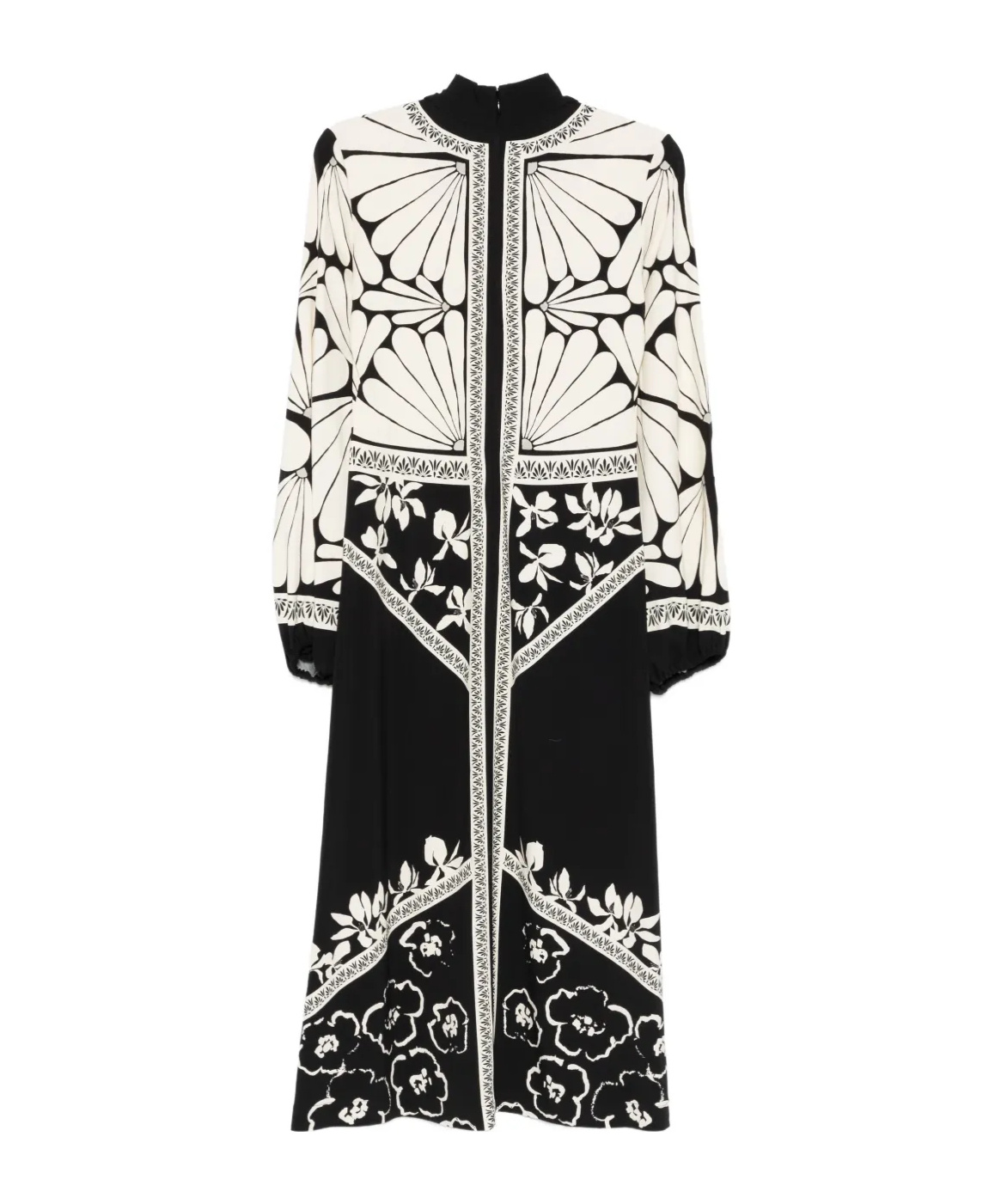 Raquel Diniz Floral-print Dress In Black