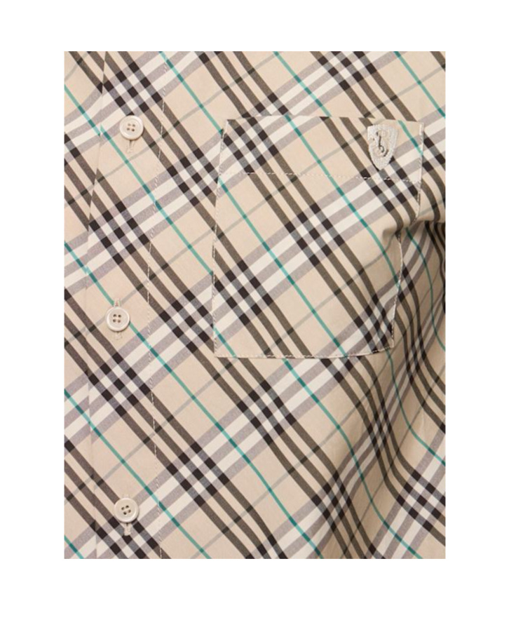 Shop Burberry Long-sleeved Shirt