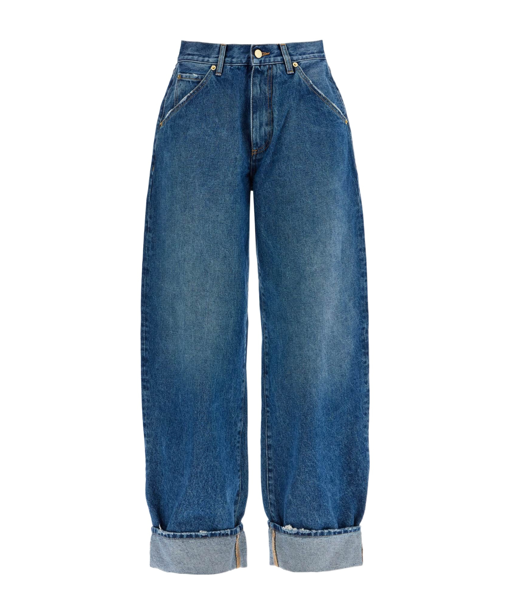 Shop Darkpark Khris Jeans In Blue
