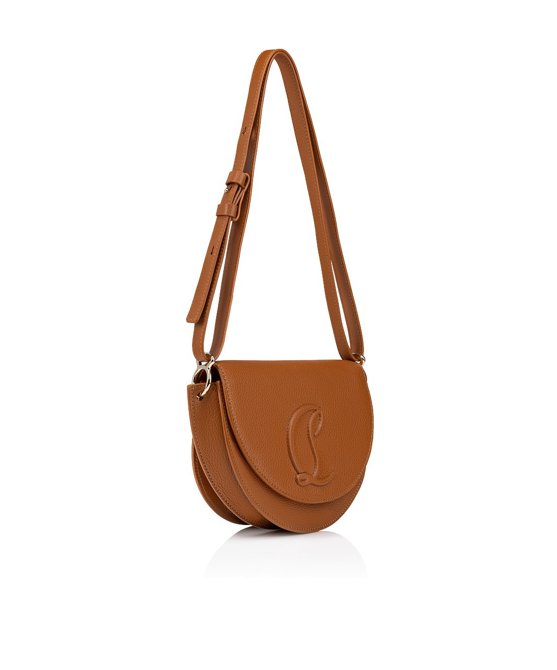 Christian Louboutin By My Side Crossbody Bag In Brown
