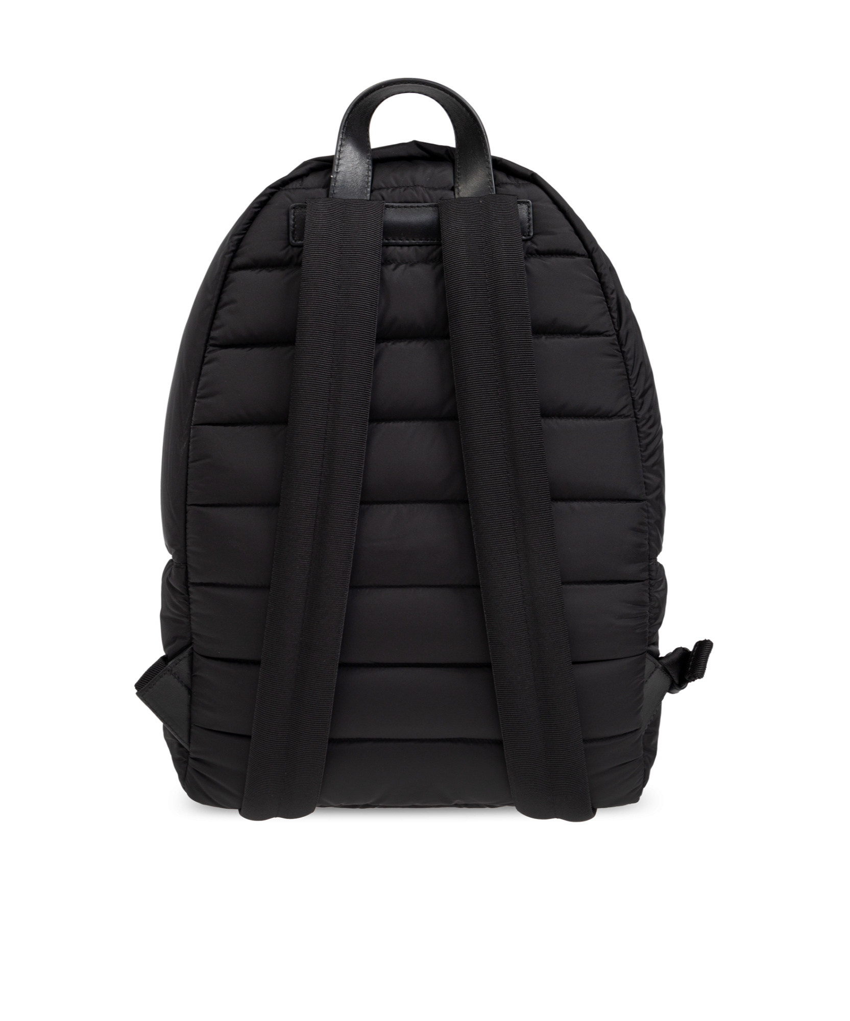 Moncler Pierrick Logo Patch Padded Backpack In Black | ModeSens