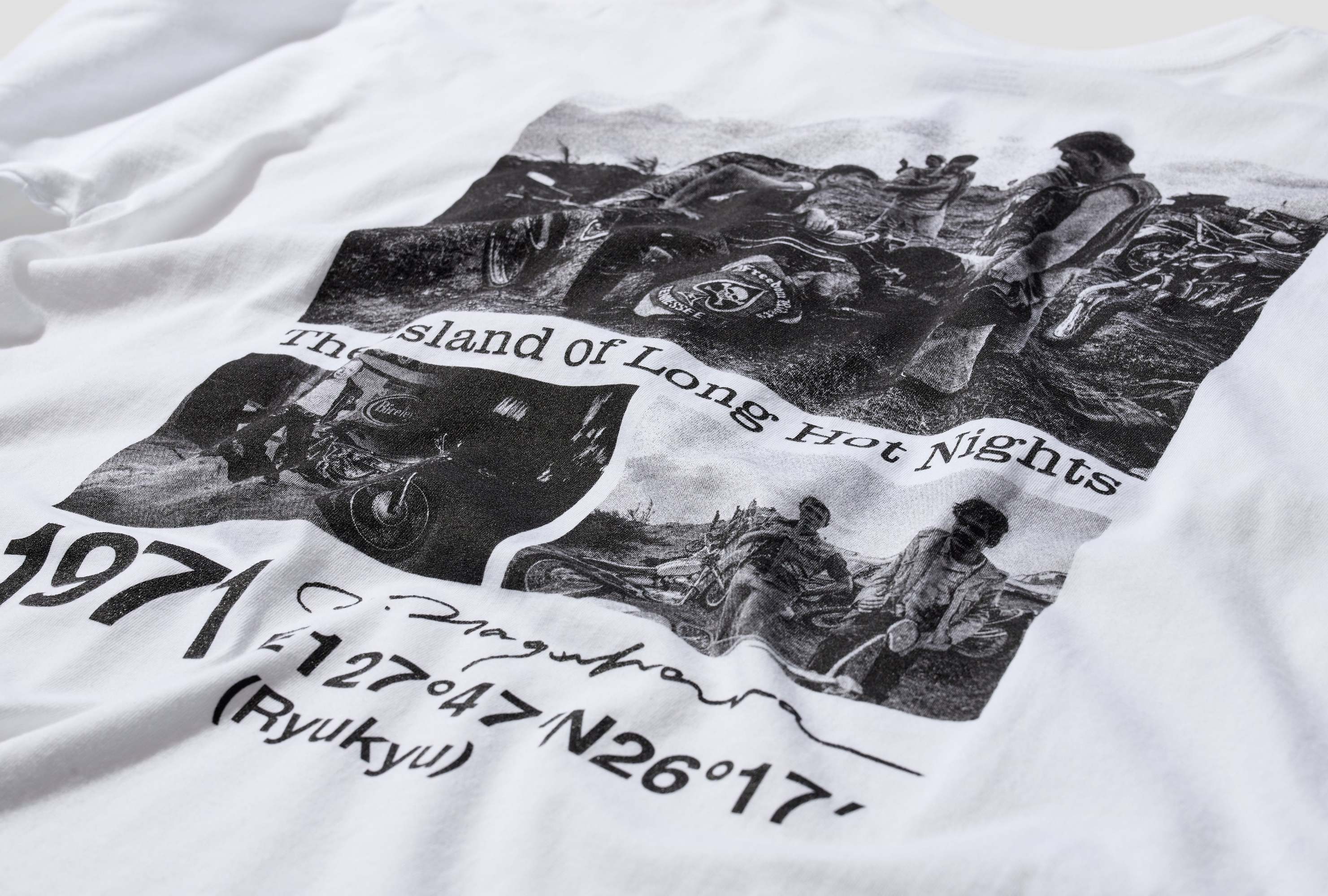 Neighborhood X Osamu Nagahama Photograph-print T-shirt In White
