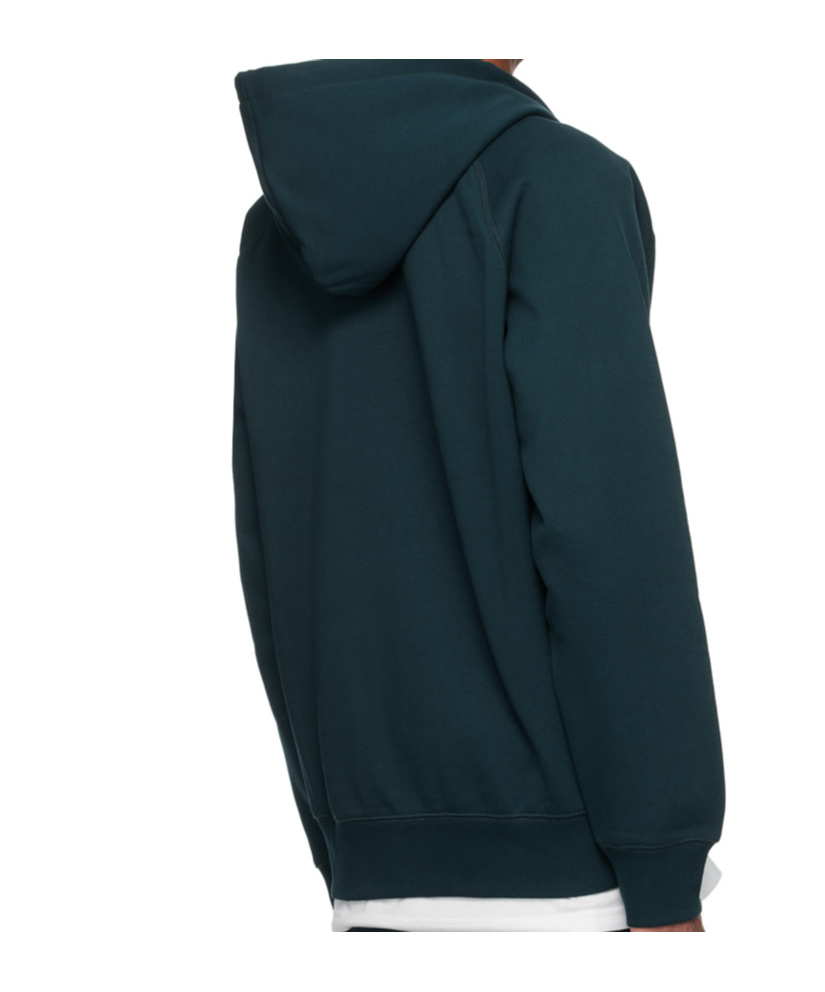 Carhartt Long-sleeved Hoodie In Black