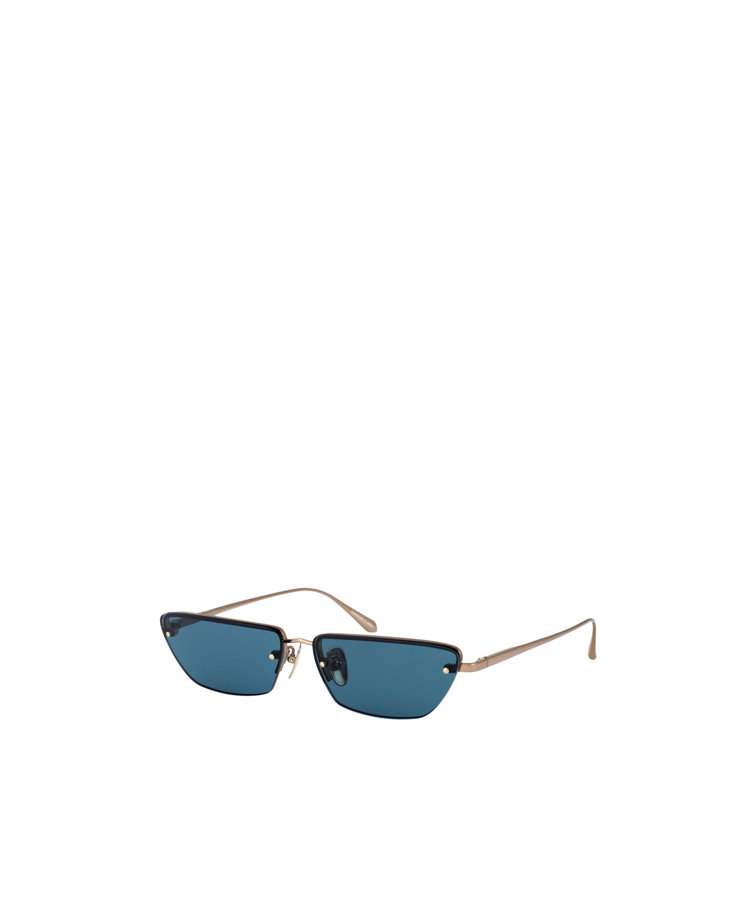 Linda Farrow Full Frame Sunglasses In Gold