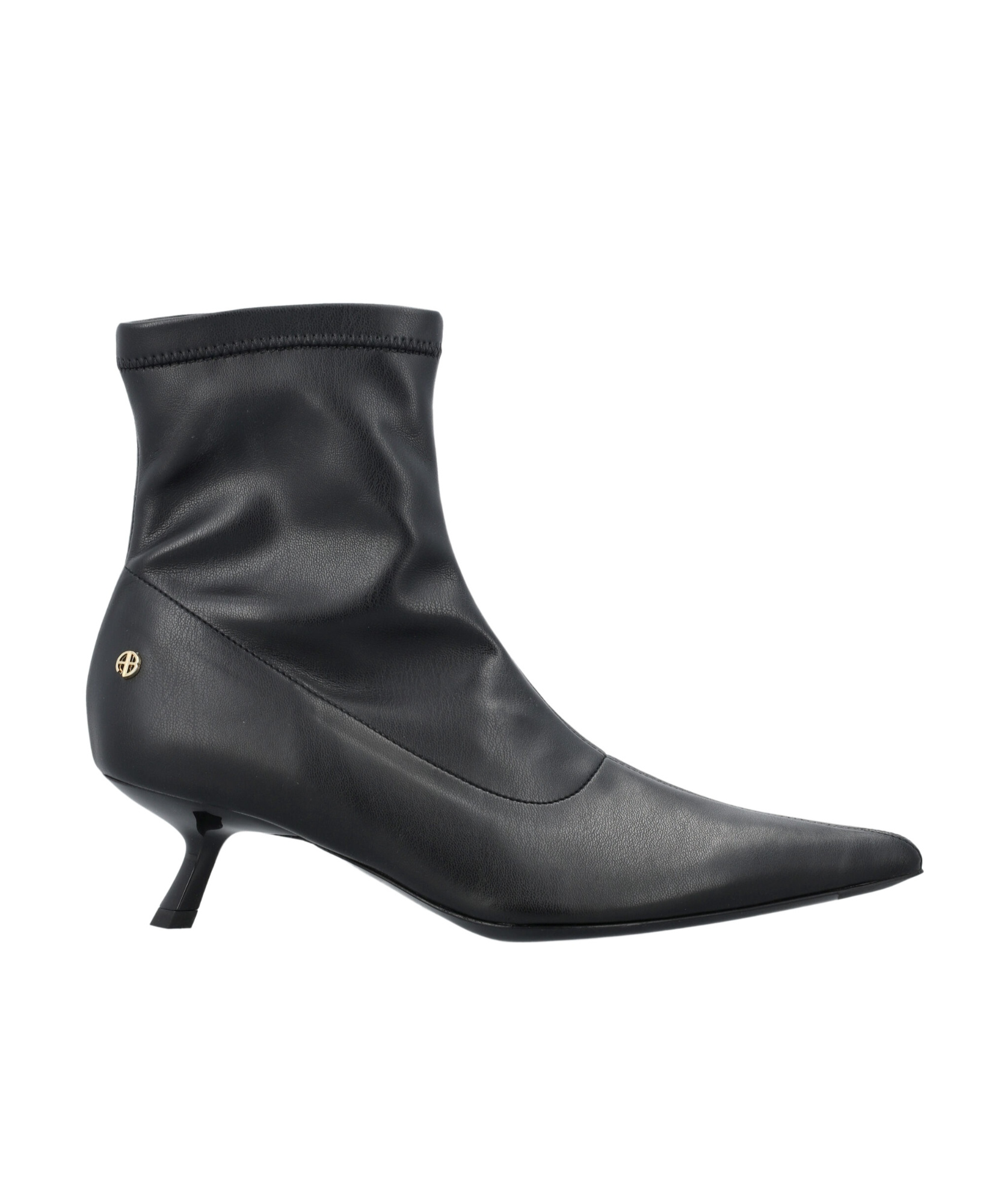 Shop Anine Bing Hilda Ankle Boots In Black
