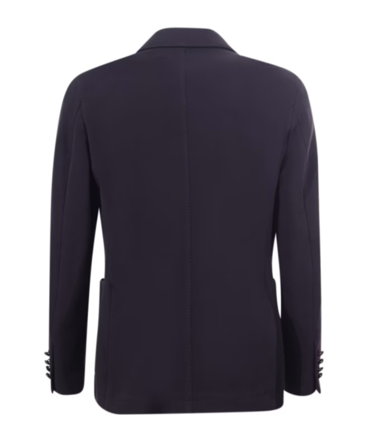 Circolo 1901 Long-sleeved Suit Coat In Black
