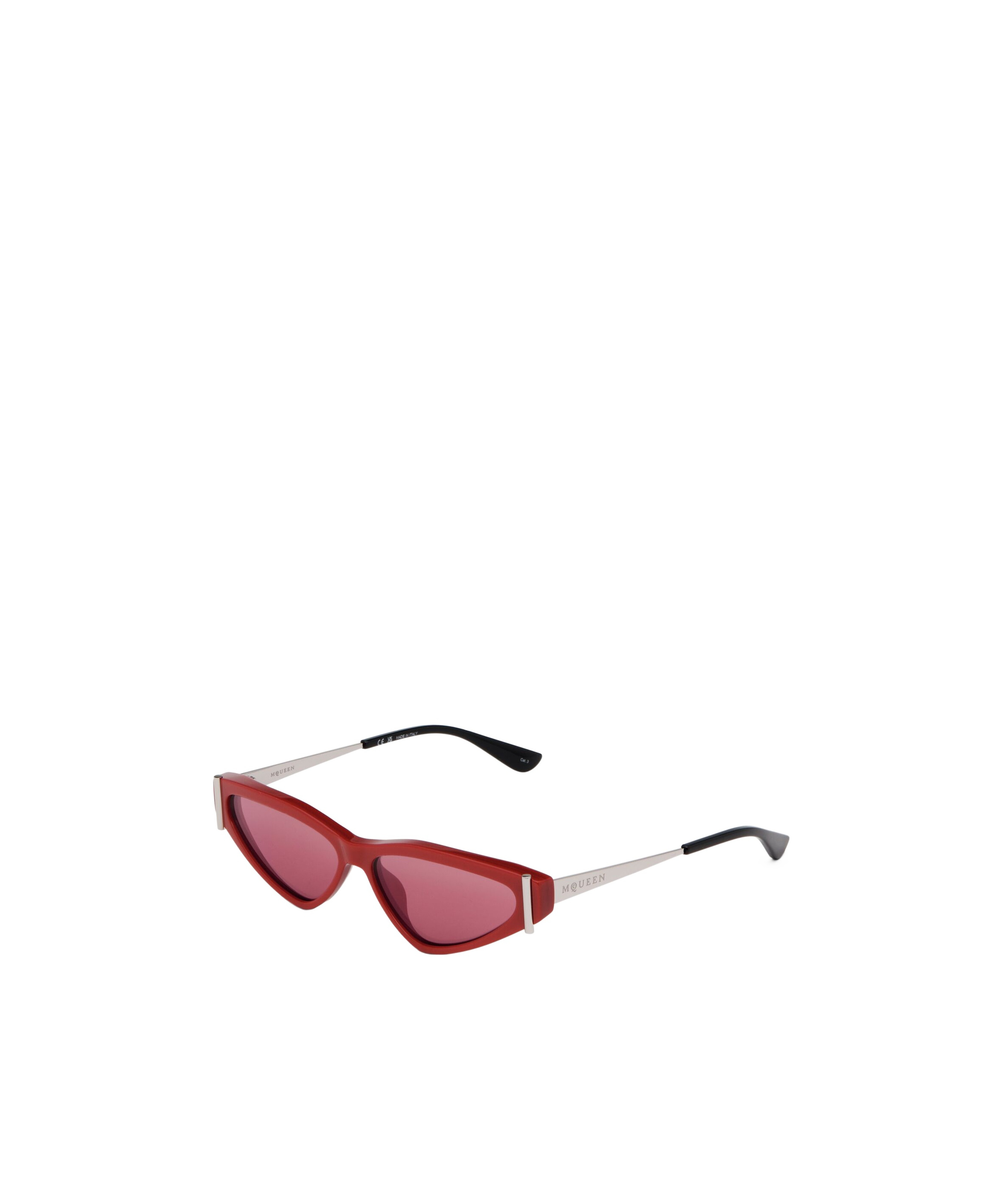 Alexander Mcqueen Side T-bar Sunglasses In Pink