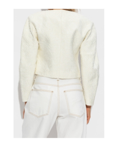 Jacquemus Long Sleeve Casual Jacket In Neutral