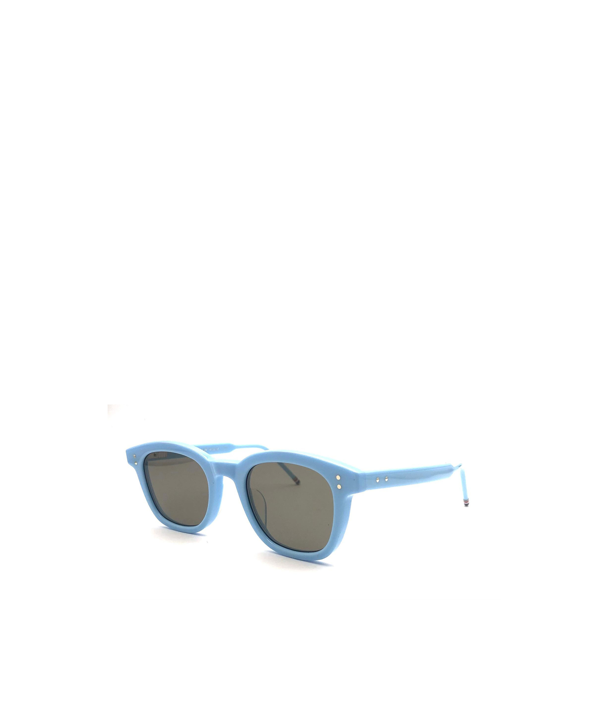 Thom Browne Eyewear Rectangle Frame Sunglasses In Gray