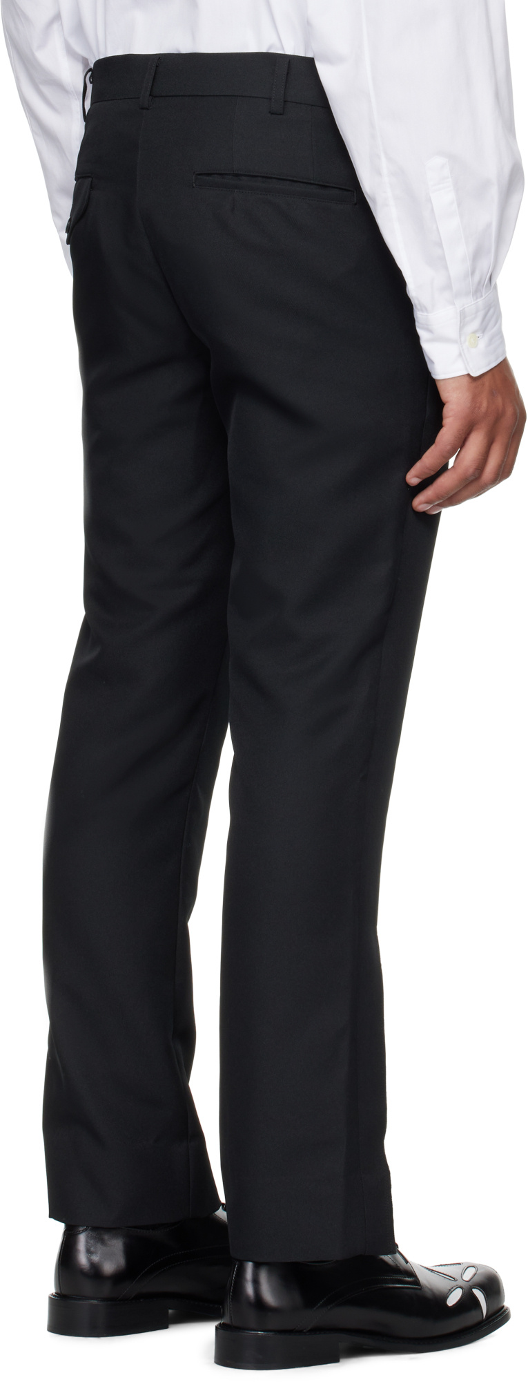 COMME DES GARÇONS BELT LOOPS SLACKS