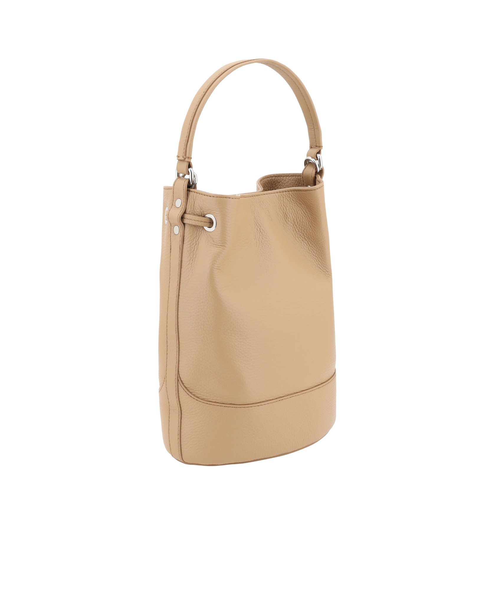 Zanellato Monda Twist-lock Bucket Bag In Nude