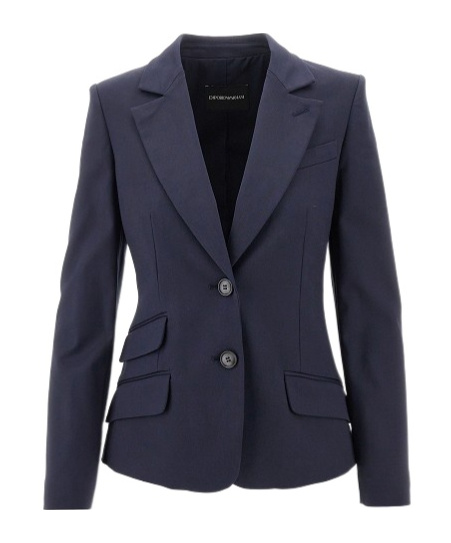 EMPORIO ARMANI SINGLE-BREASTED BLAZER 