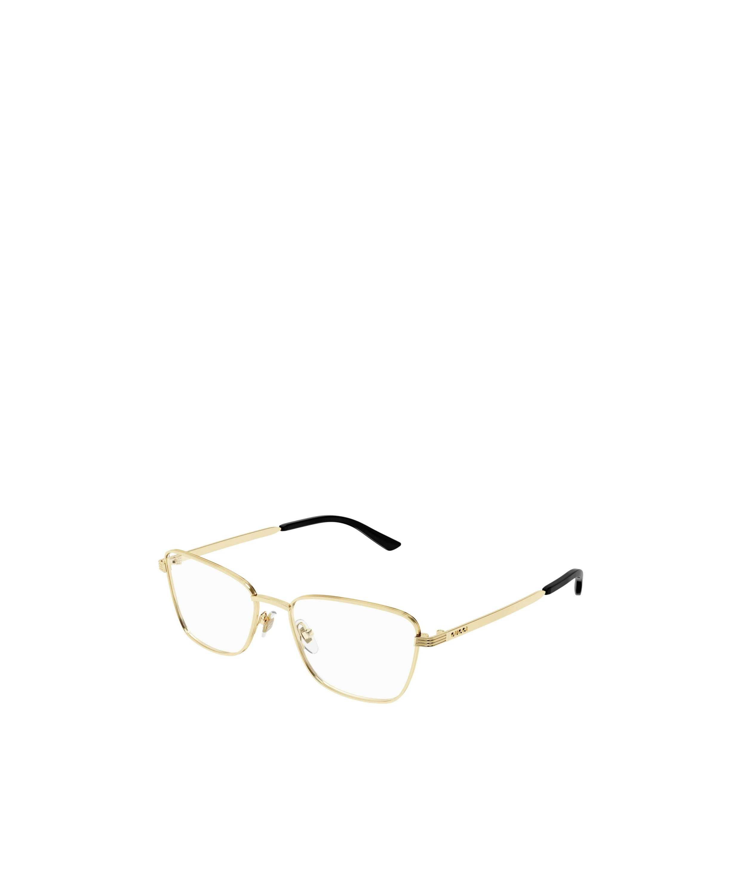 Gucci Eyewear Square Frame Glasses In Nude