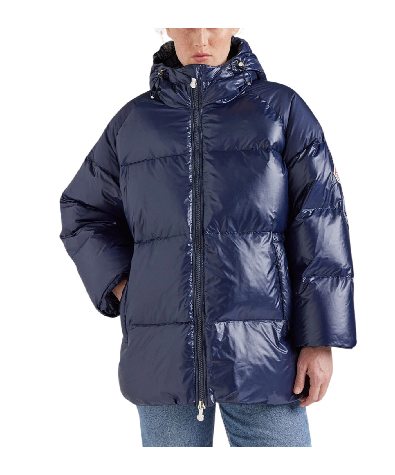 Pyrenex Sten 3 Shiny Down Jacket In Blue
