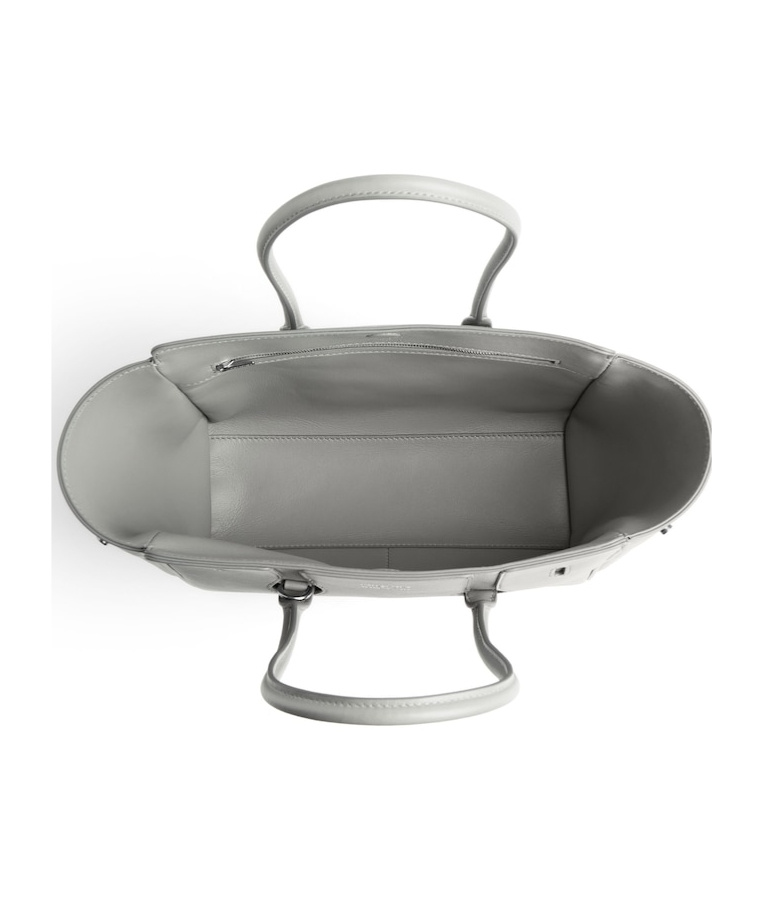 Balenciaga Hampton Mini Shoulder Bag In Gray