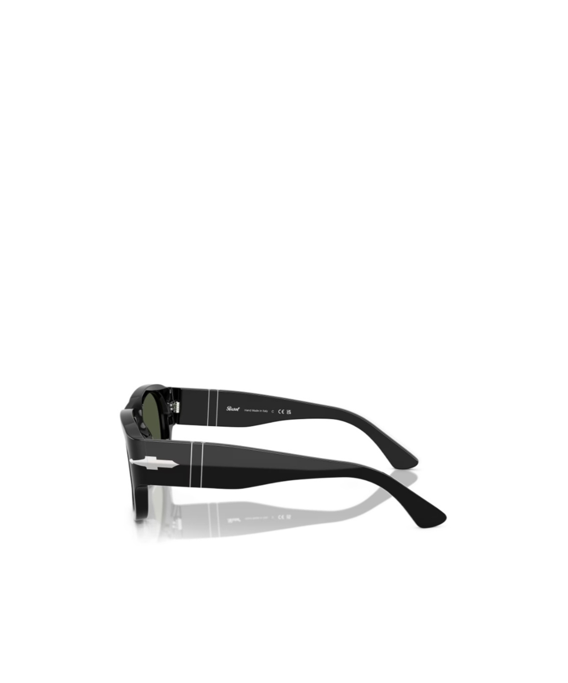 Persol Geometric Frame Sunglasses In Black