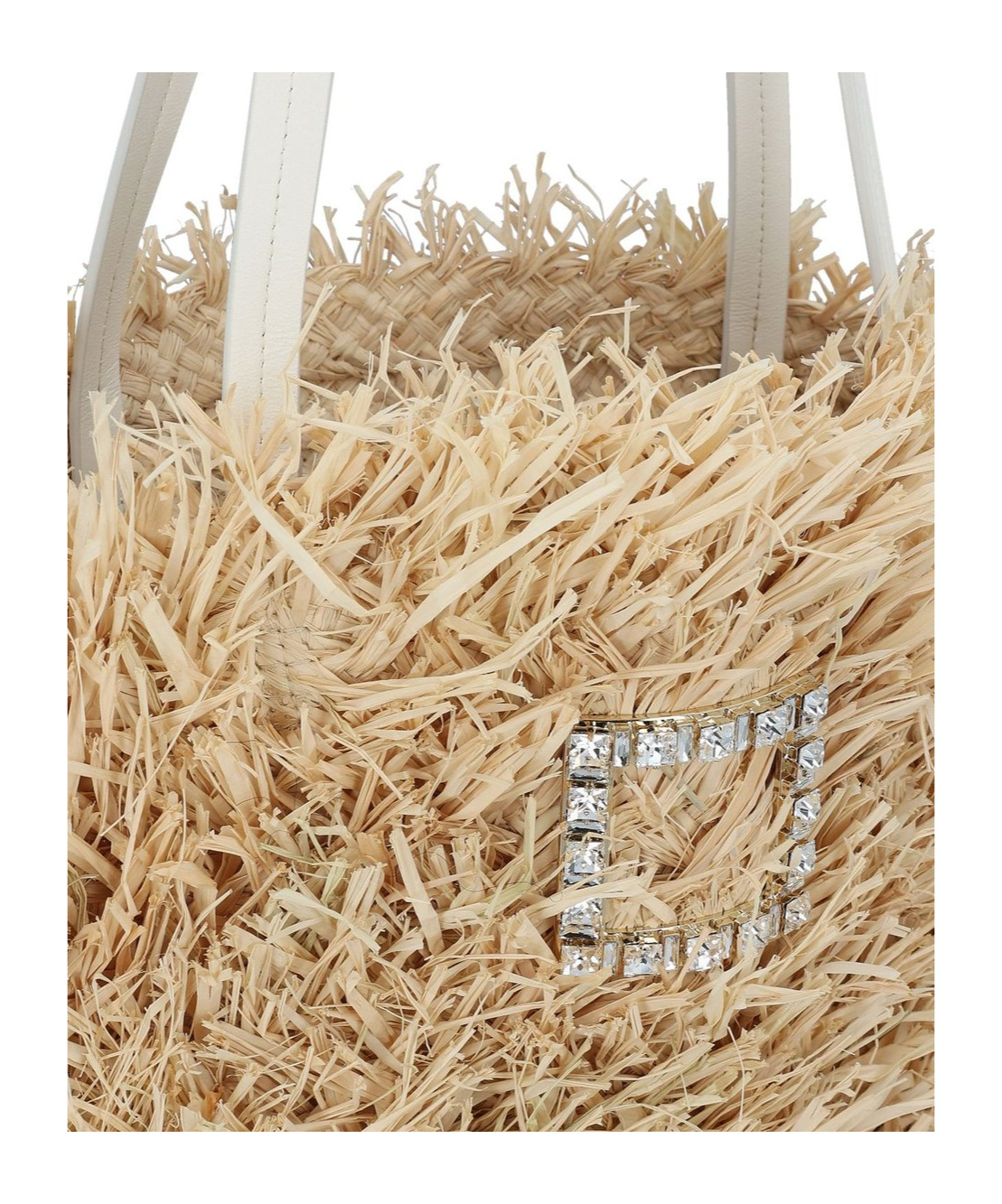 Roger Vivier Top Handle Tote Bags In Nude