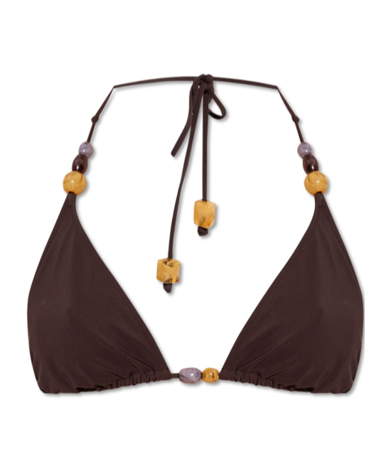 Tory Burch Beaded Triangle Bikini
