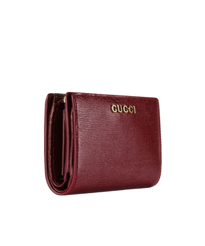 Gucci Folding Clip In Red