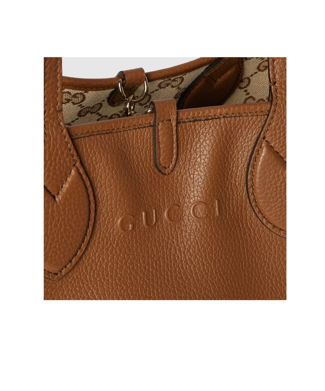 Gucci Totissima Small Reversible Tote Bag In Brown