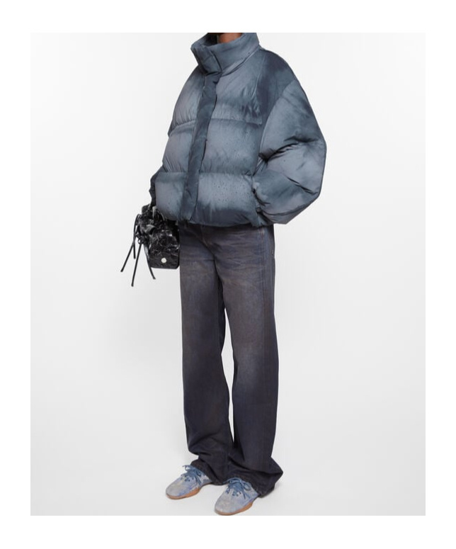 Acne Studios Rear Drawstring Detailing Trainers In Gray