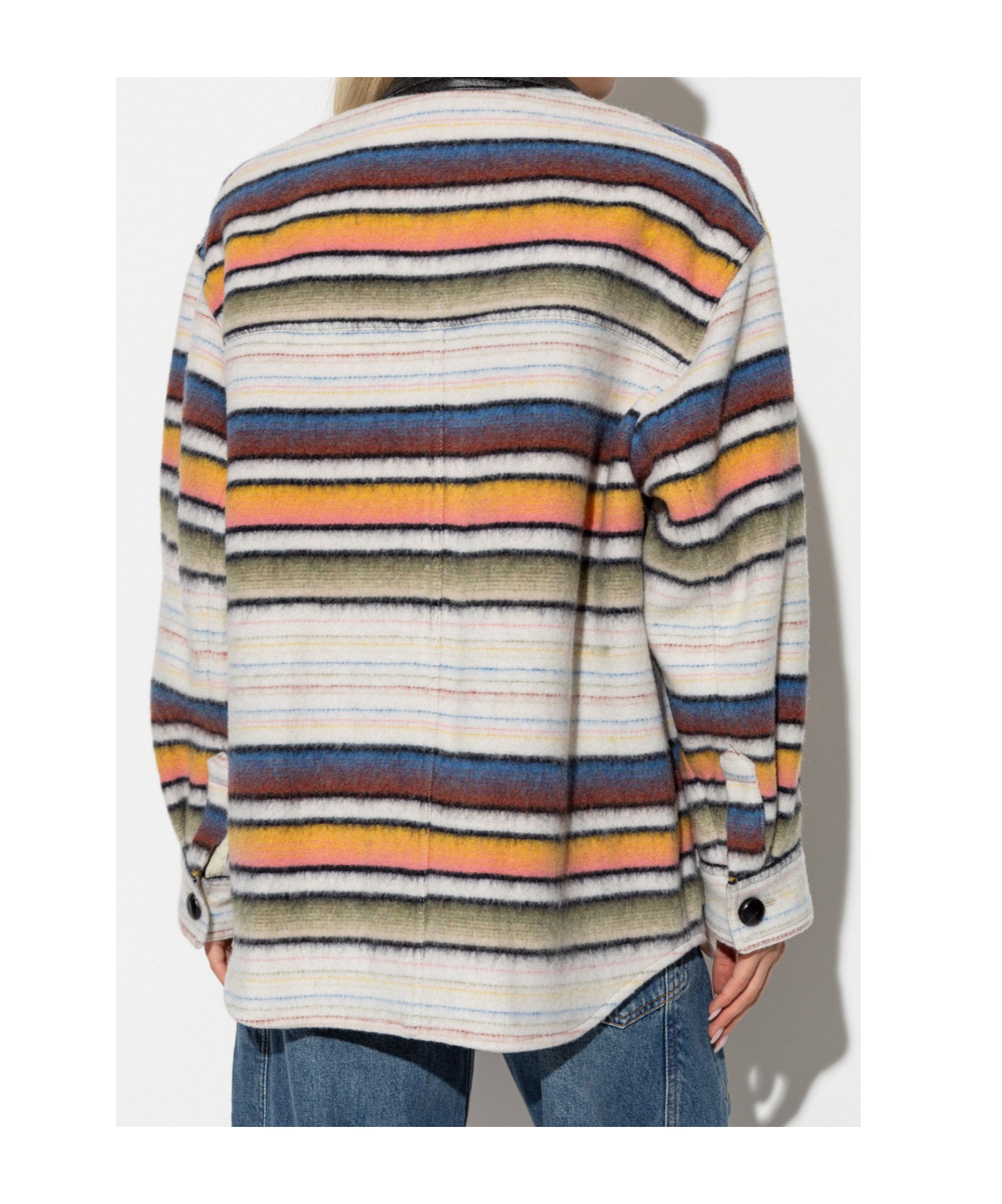 Isabel Marant Étoile Isabel Marant Etoile Dayvi Overshirt Coat In Multicolor