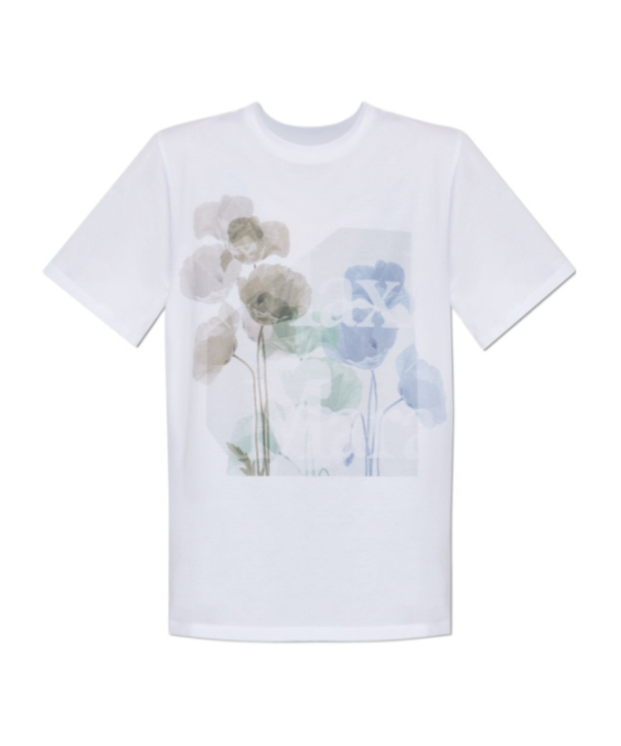 Max Mara Short-sleeved T-shirt In White