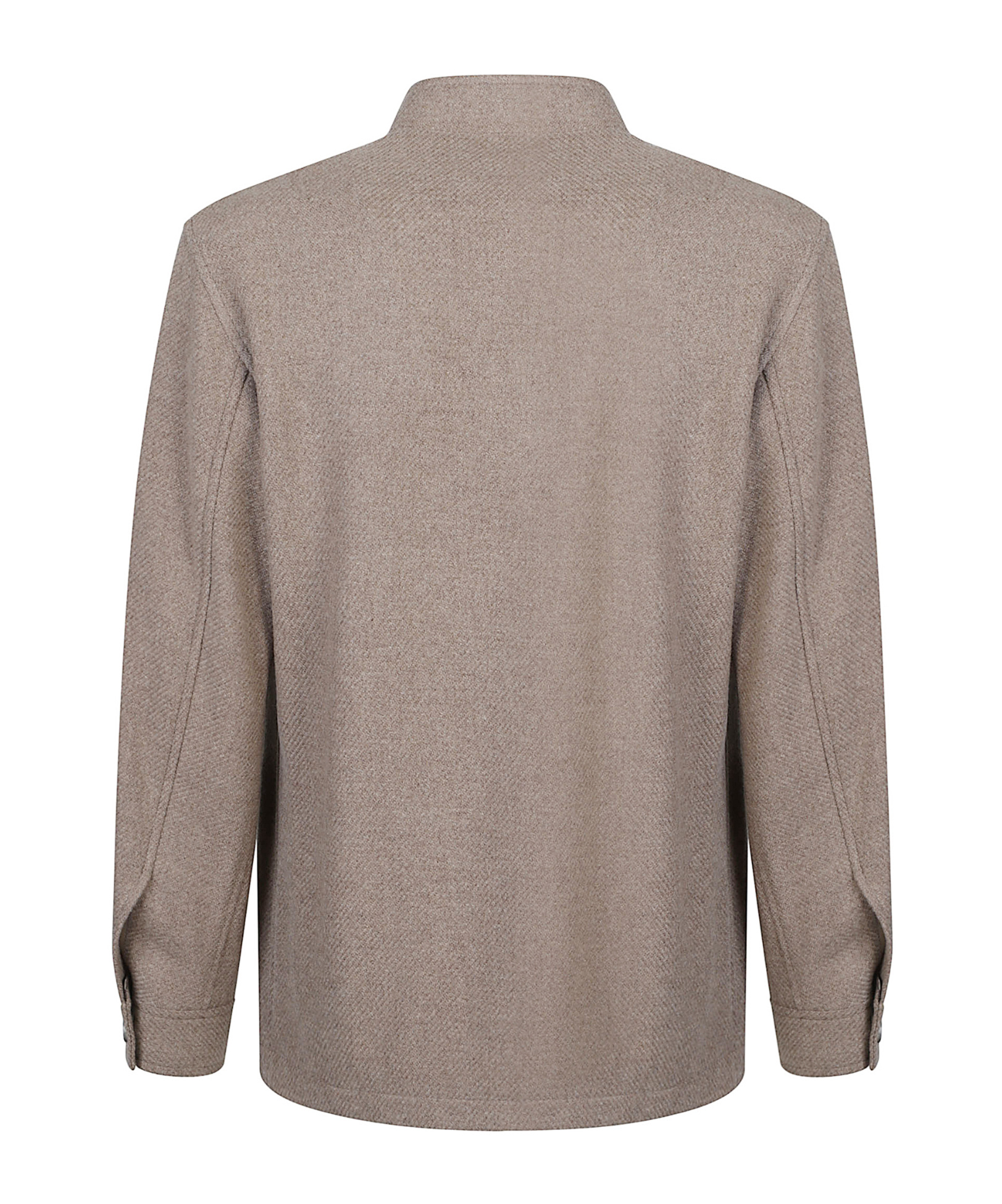 Tagliatore Button-fastening Patch-pocket Shirt Jacket In Neutral