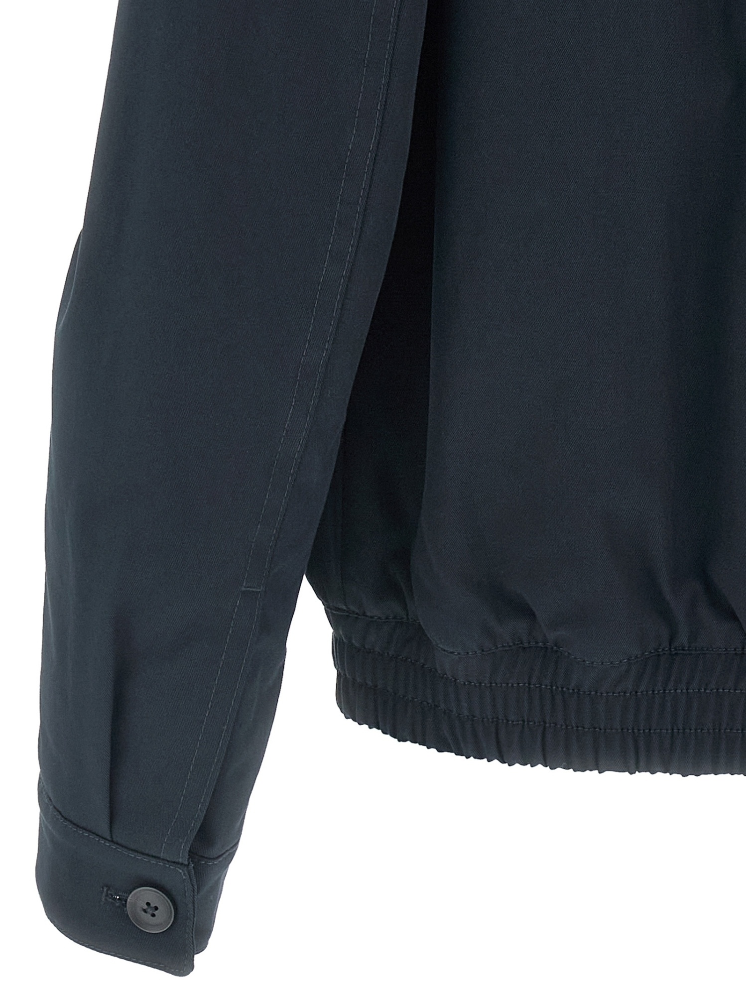 Hugo Boss Long Sleeve Casual Jacket In Blue