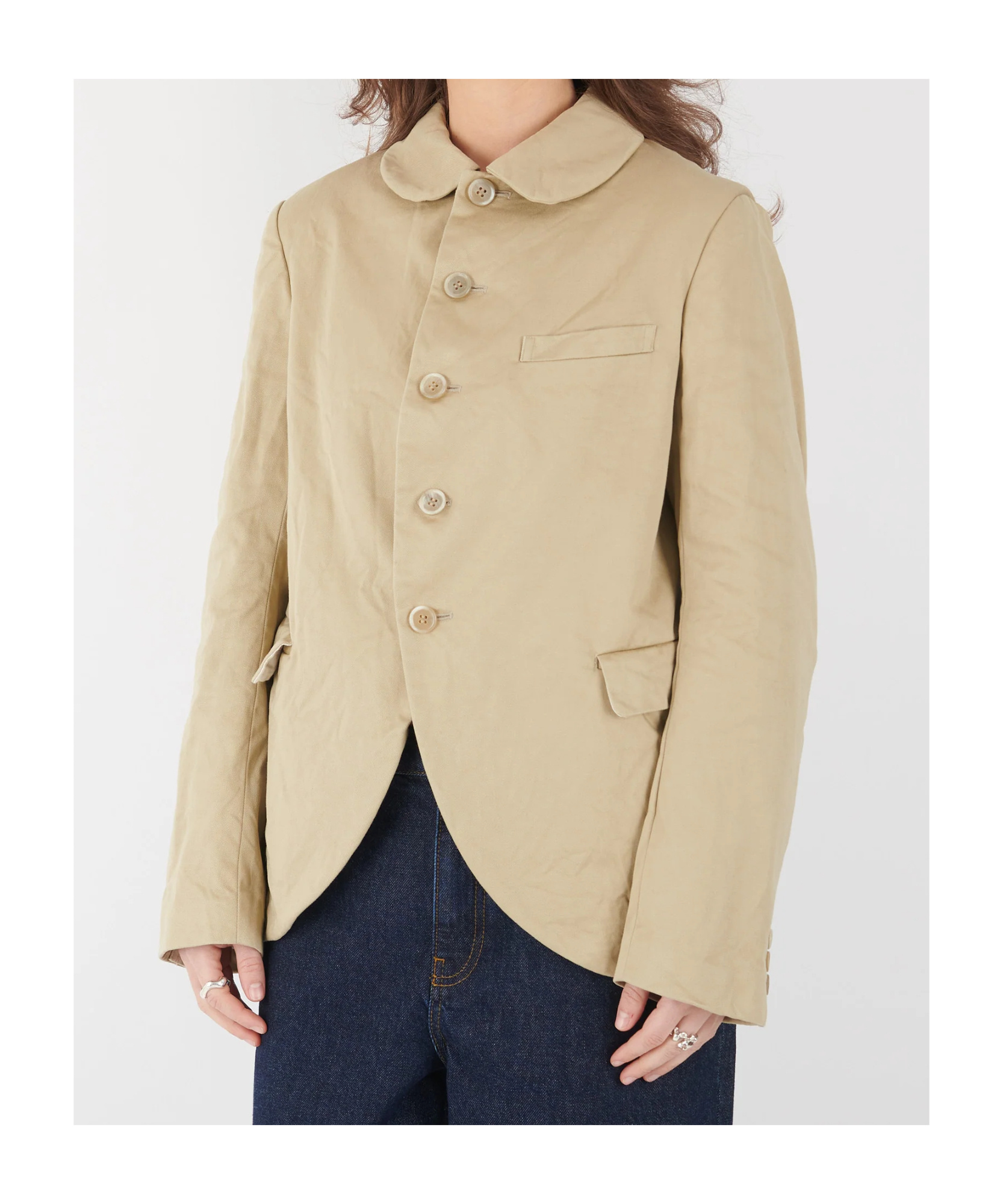 COMME DES GARÇONS LONG-SLEEVED SUIT JACKET