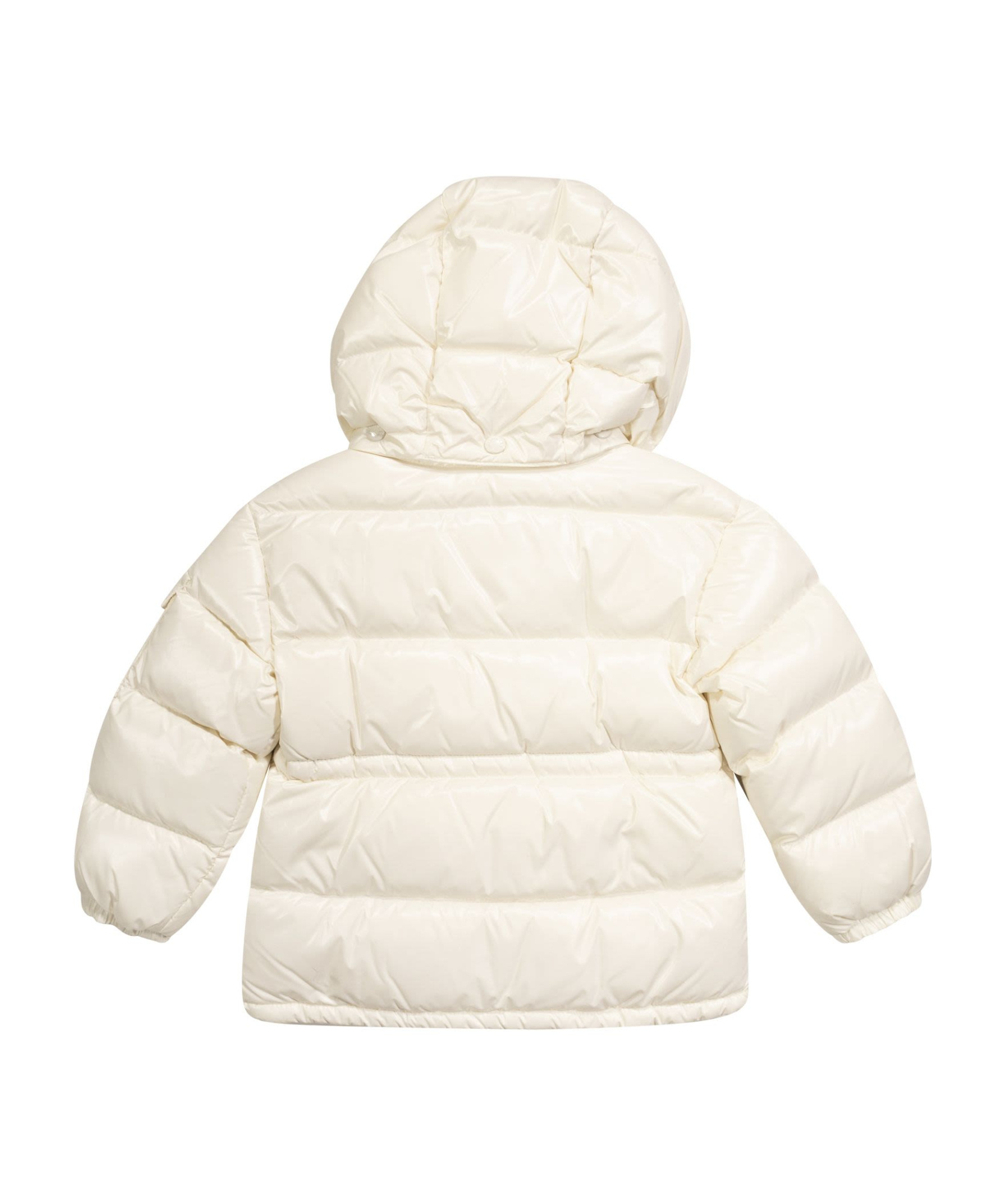 Moncler Hooded Down Jacket In White