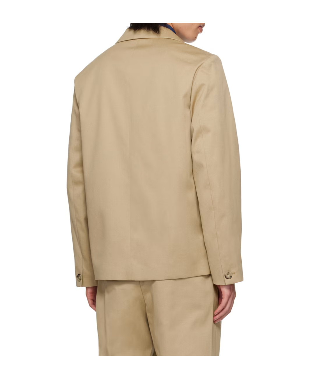 Apc Beige Luc Blazer In Nude