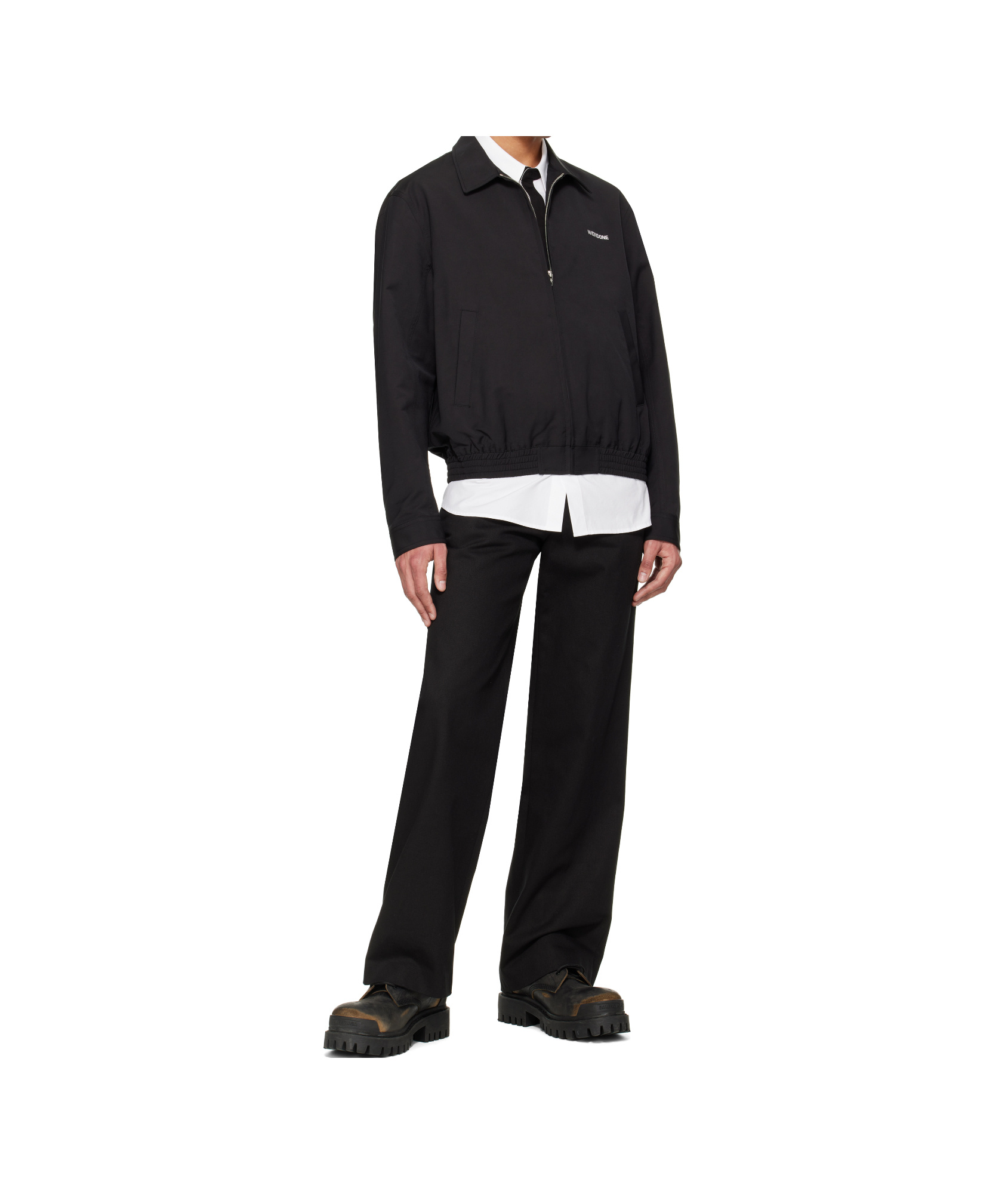 We11 Done Long Sleeve Jacket In Black