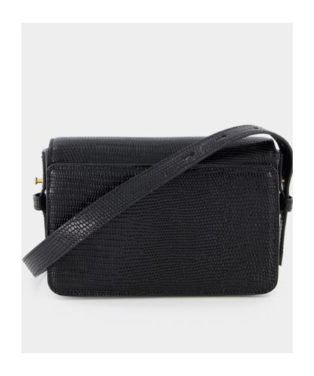 Shop Zadig & Voltaire Logo-plaque Leather Shoulder Bag In Black