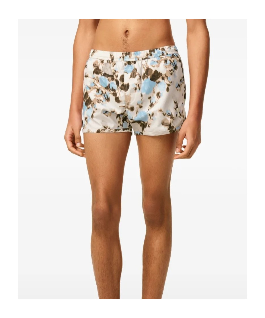 Ami Alexandre Mattiussi Printed Shorts In Pink