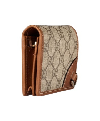 Gucci Gg Emblem Series Mini Wallets In Nude