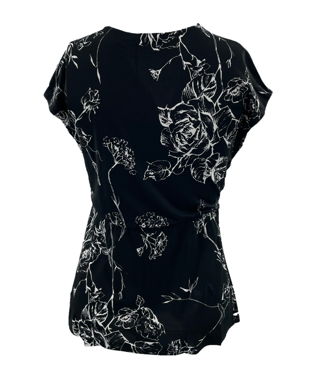 Max Mara V-neck Blouse In Black