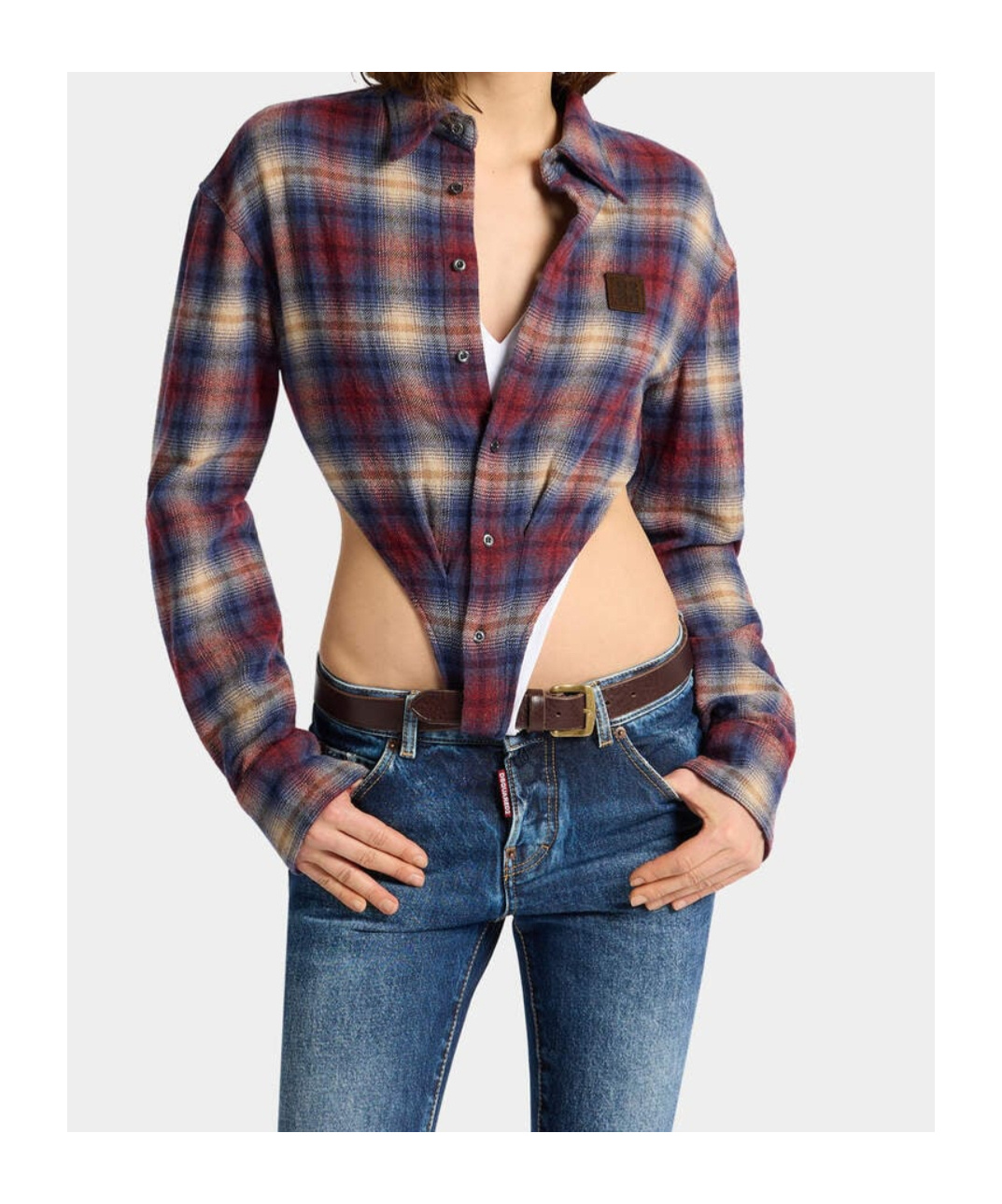 Dsquared2 Loop Shirt And Blouse Multicolor In Multi