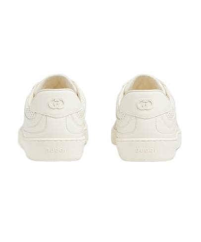 Gucci Interlocking Sneakers In White