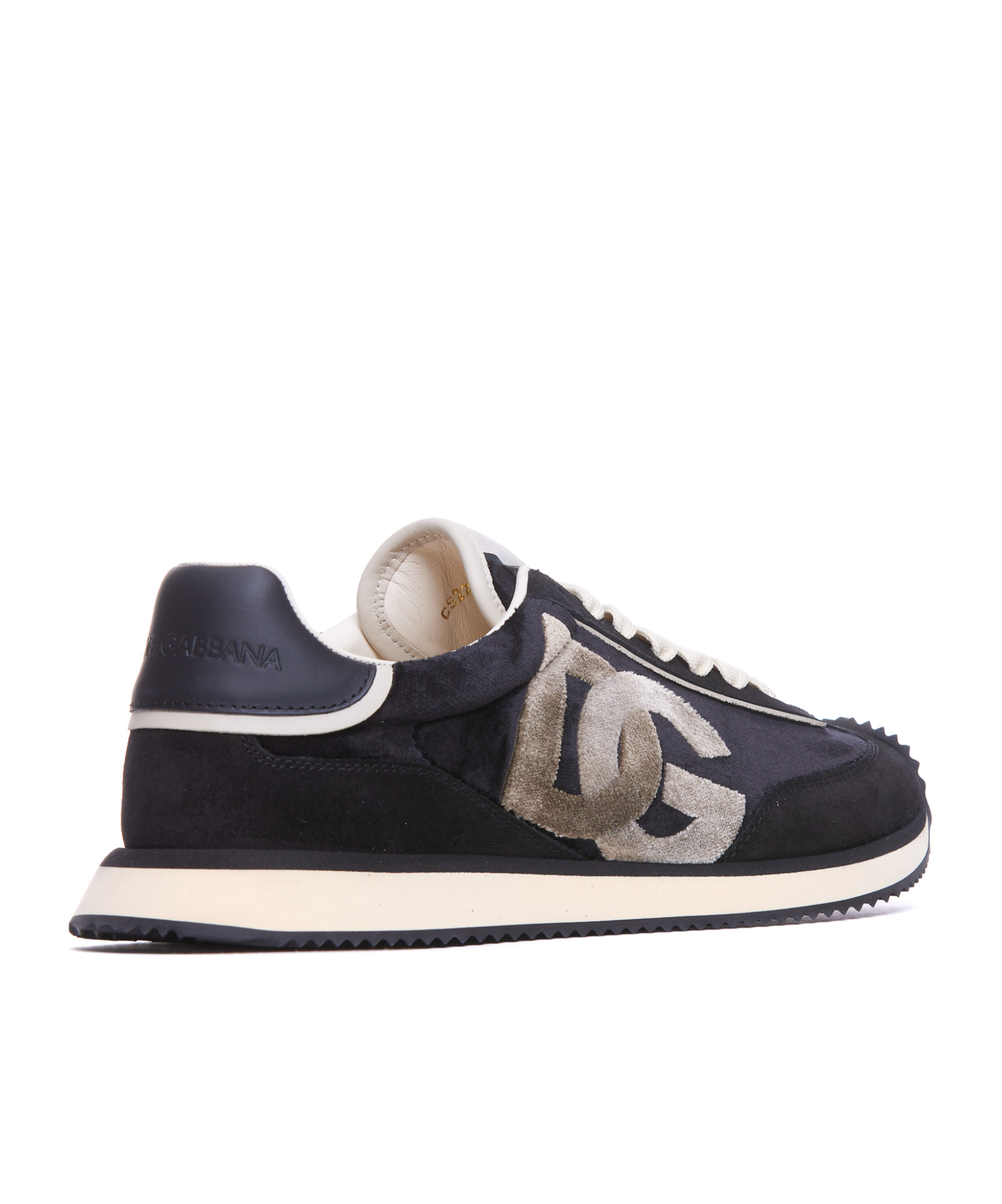 Dolce & Gabbana Cushion Low-top Sneakers In Black