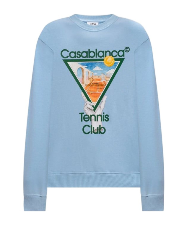 Casablanca Metaphysical Tennis Icon Printed Sw In Blue