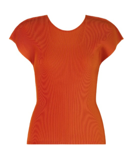 Issey Miyake Pleats Please In Orange