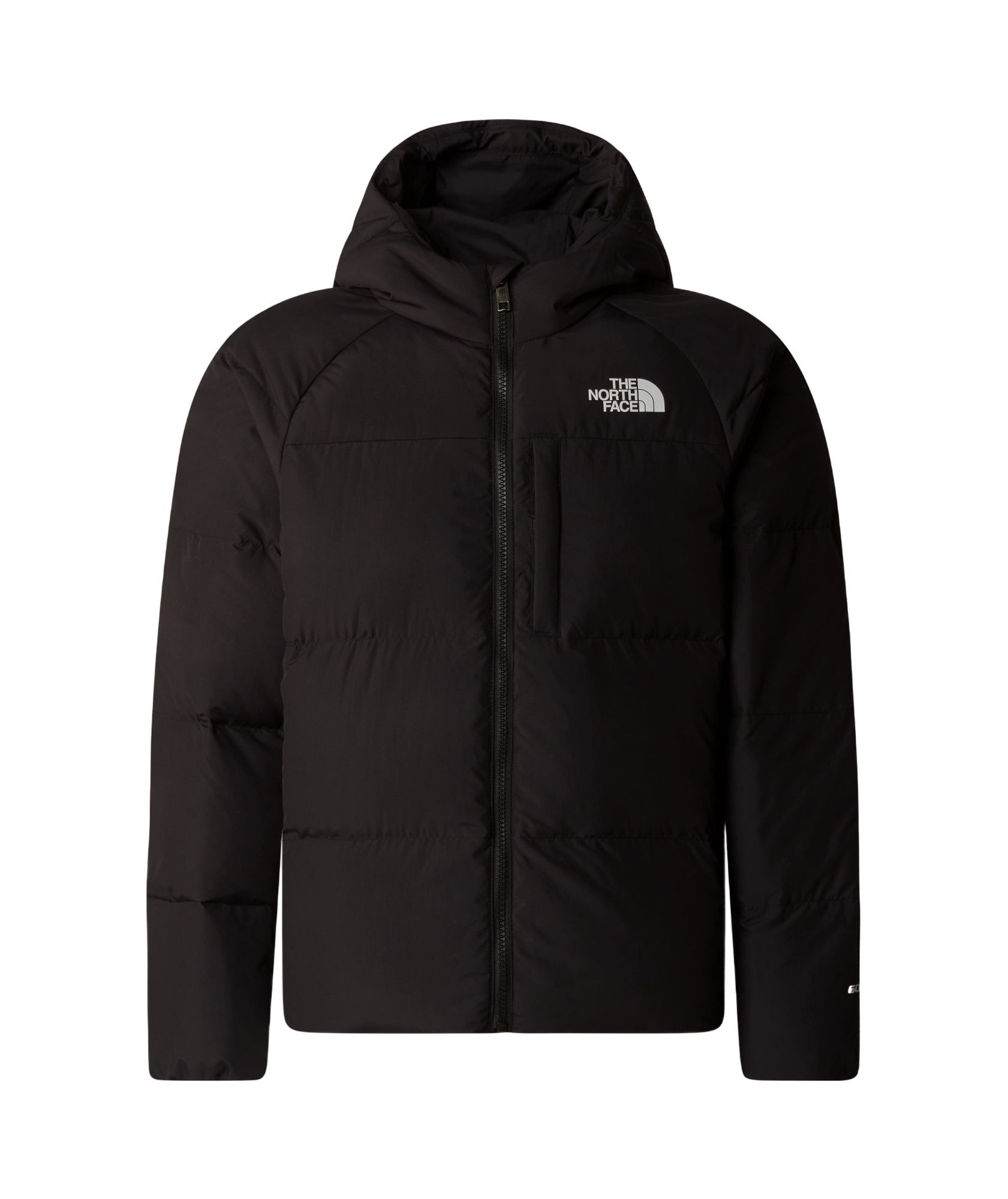 The North Face North Down Hooded Down Jacket In Black